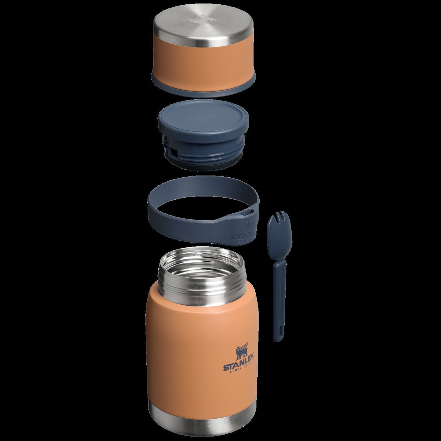 Adventure To-Go Food Jar + Spork | 24 OZ
