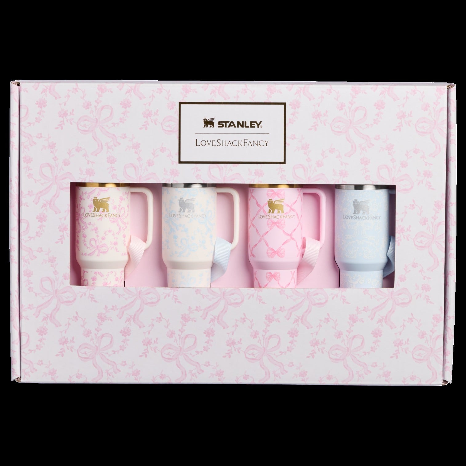 Stanley 1913 x LoveShackFancy Holiday Quencher ProTour Ornament Set