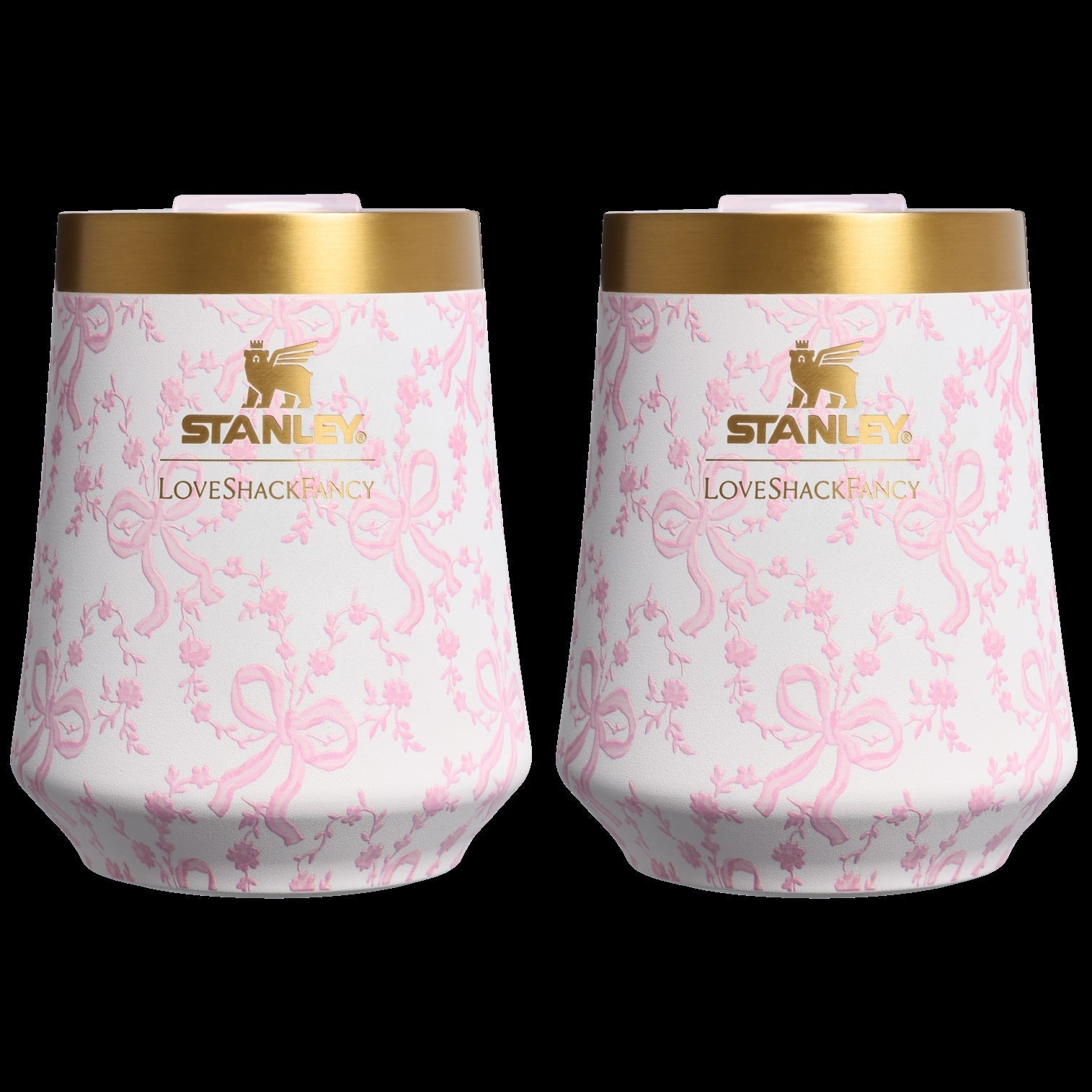 Stanley 1913 x LoveShackFancy Holiday The Reserve Wine Tumbler Set | 11 OZ (2-pack)