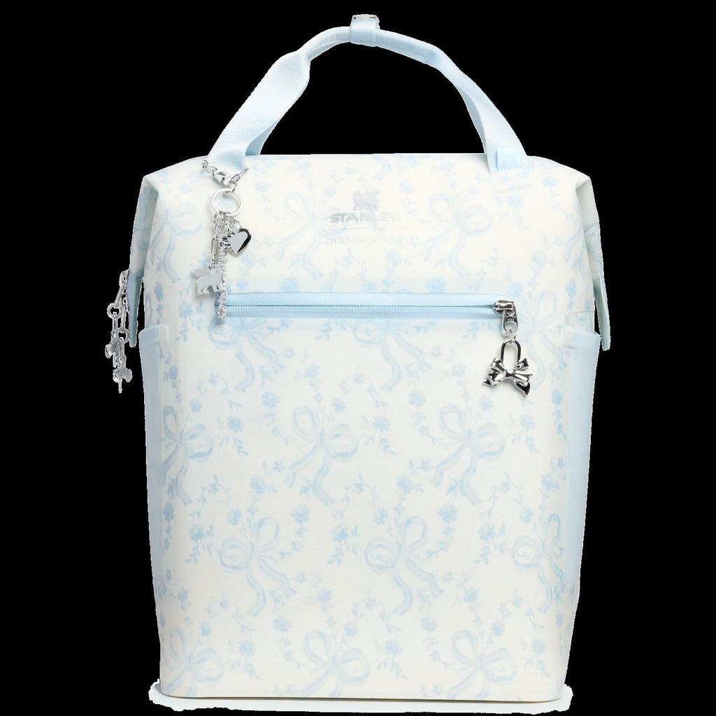 Stanley 1913 x LoveShackFancy Holiday All Day Madeleine Mini Cooler Backpack | 20 Can | 14 QT | 13.2 L