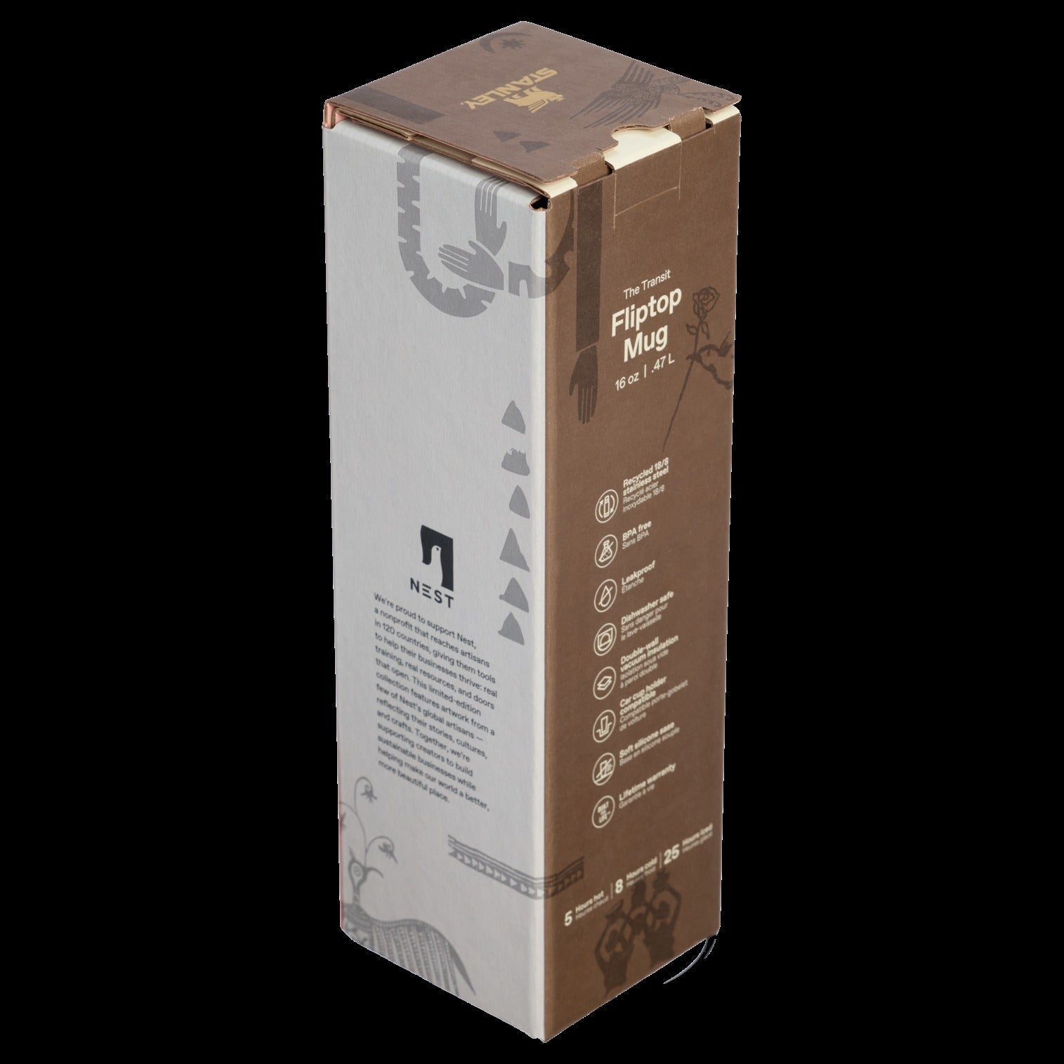 The Stanley 1913 x Nest AeroLightTM Transit Transit Flip Top Mug | 16 OZ