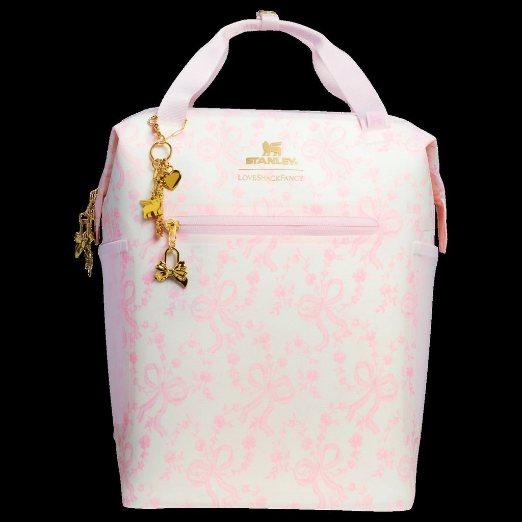 Stanley 1913 x LoveShackFancy Holiday All Day Madeleine Mini Cooler Backpack | 20 Can | 14 QT | 13.2 L