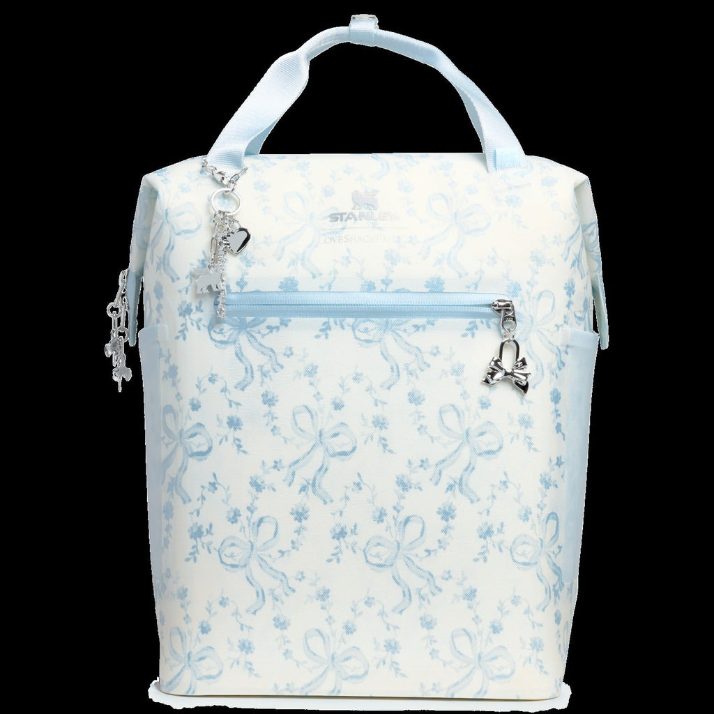 Stanley 1913 x LoveShackFancy Holiday All Day Madeleine Mini Cooler Backpack | 20 Can | 14 QT | 13.2 L