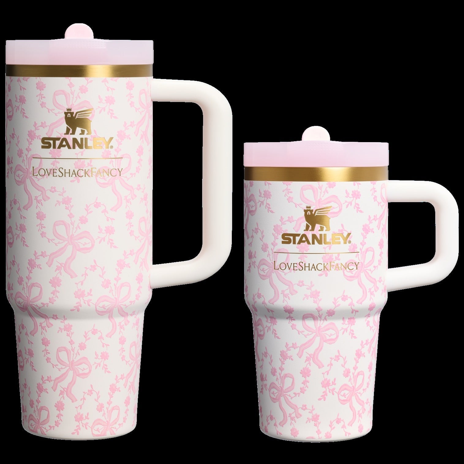 Stanley 1913 x LoveShackFancy Holiday The Quencher® Details ProTour Tumbler Set | 2-pack